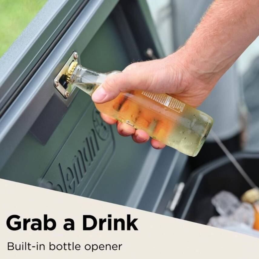 Coleman Convoy 55 QT Soğutucu Buzluk - Dark Storm - 52 Litre - 4