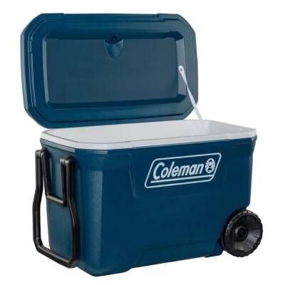 Coleman Xtreme Wheeled 62 QT Tekerlekli Buzluk - 58.6 Litre - Lacivert