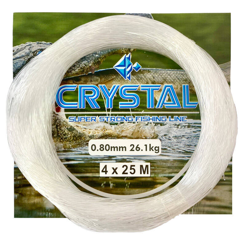Cyrstal Beyaz Poşet Misina 0.80 mm - 1