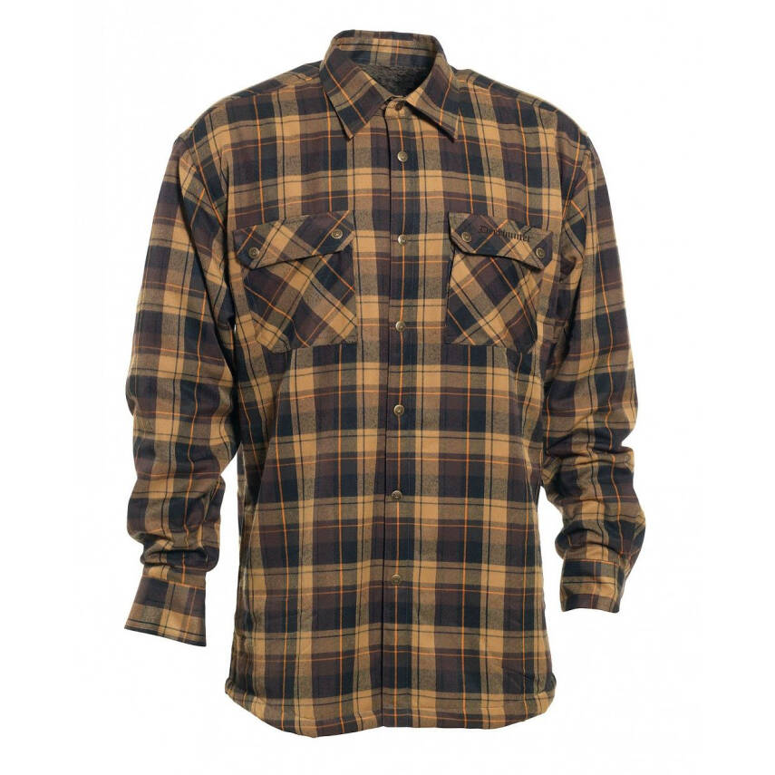 Deerhunter Grady Kahve Oduncu Gömlek - Stil Sahibi ve Fonksiyonel - 1