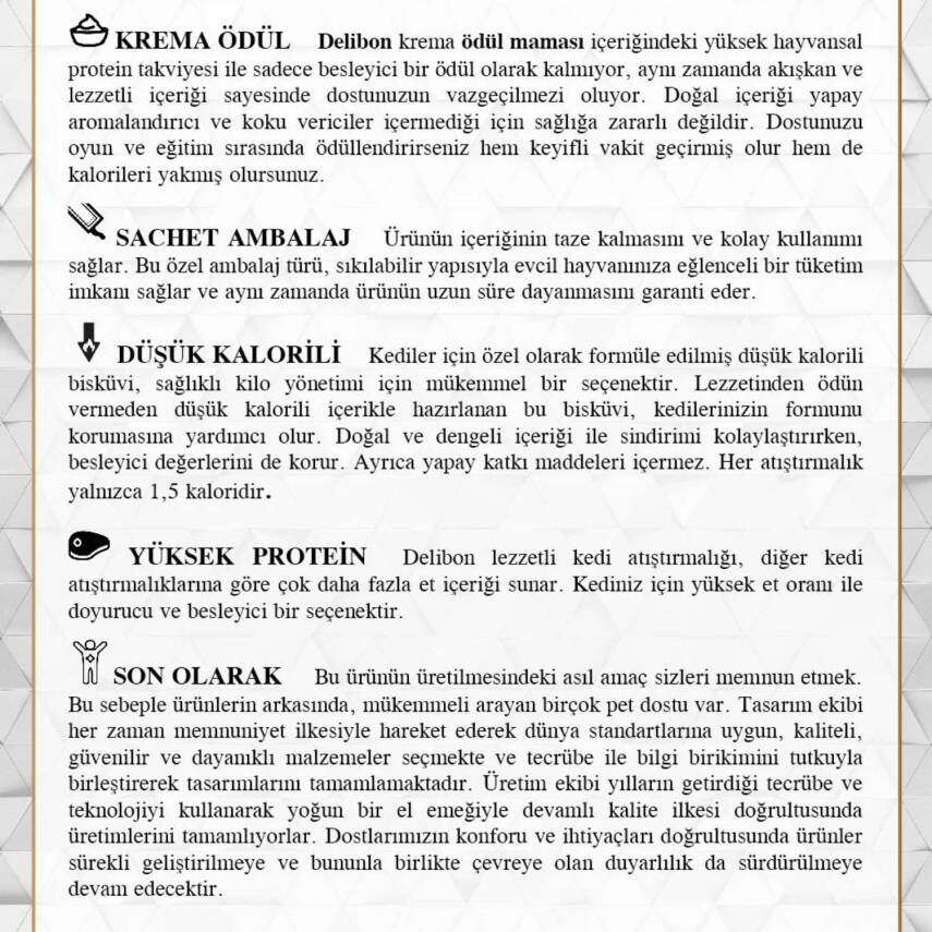 Delibon Creamy Somonlu Kedi Ödül Maması (15gr x 5) - 3