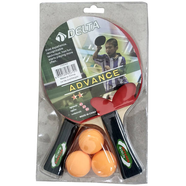 Masa Tenisi Seti 2 Raket + 3 Top PSR 445 - 1