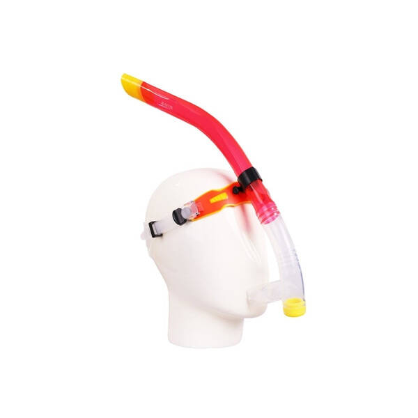 S15 Yetişkin Yüzücü Eğitim Şnorkeli Kırmızı - 1