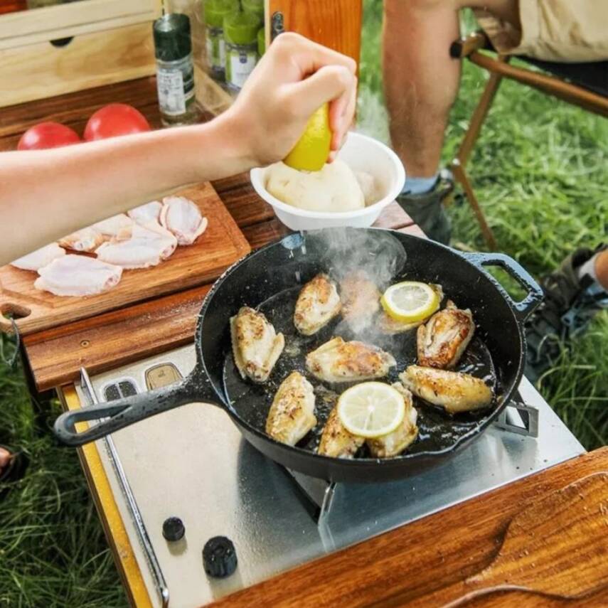 Demir Döküm Tava - Naturehike Ultra Light - 10 Inch - 4