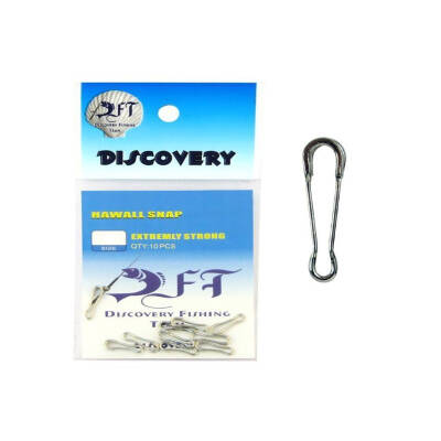 DFT CJS040 Hawai Snap Nikel Klips (10'lu) No:4