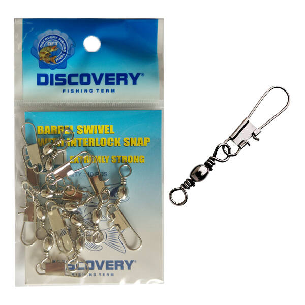 DFT Klipsli Fırdöndü Nikel (10'lu) No:1 - Balıkçılıkta Güvenilir Bağlantı - 1