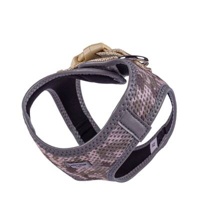Doggie Havalı Dokuma Reflektörlü Küçük Irk Göğüs Tasması Camo 30-34 cm(ARG-XS) - 4