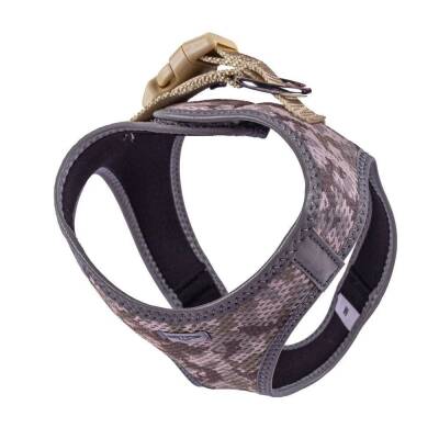 Doggie Havalı Dokuma Reflektörlü Küçük Irk Göğüs Tasması Camo 38-44 cm(ARG-M) - 4