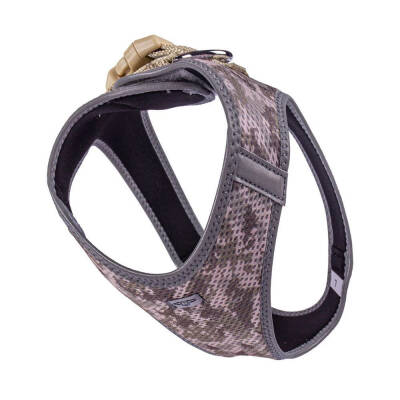 Doggie Havalı Dokuma Reflektörlü Küçük Irk Göğüs Tasması Camo 42-48 cm(ARG-L) - 4