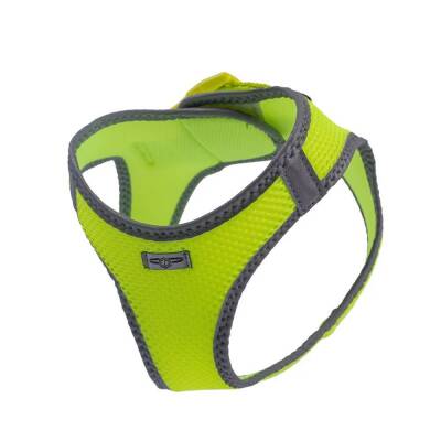 Doggie Havalı Dokuma Reflektörlü Küçük Irk Göğüs Tasması Yellow 32-38 cm(ARG-S) - 4