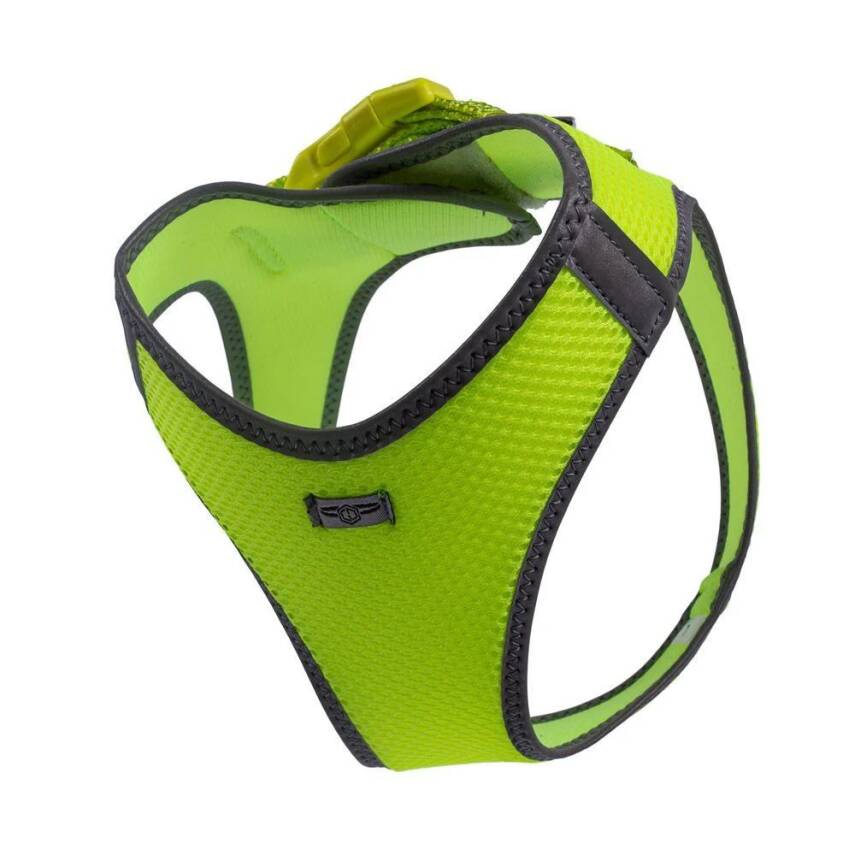 Doggie Havalı Dokuma Reflektörlü Küçük Irk Göğüs Tasması Yellow 42-48 cm(ARG-L) - 4