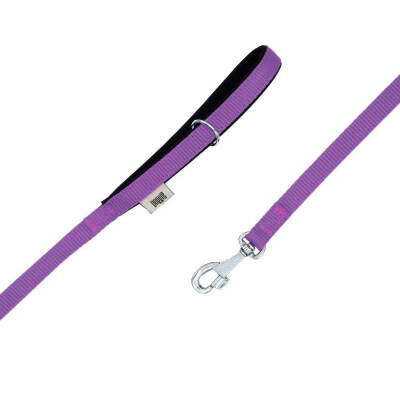 Doggie Konfor Dokuma Gezdirme Kayışı Mor 2.5*120 Cm (DGZT-25) - 2