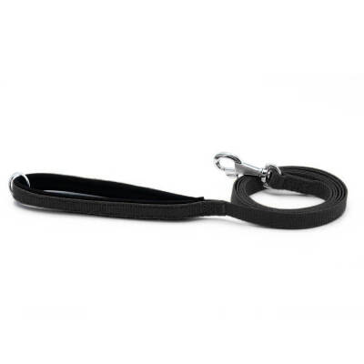 Doggie Konfor Dokuma Gezdirme Kayışı Siyah 2.5*120 Cm
