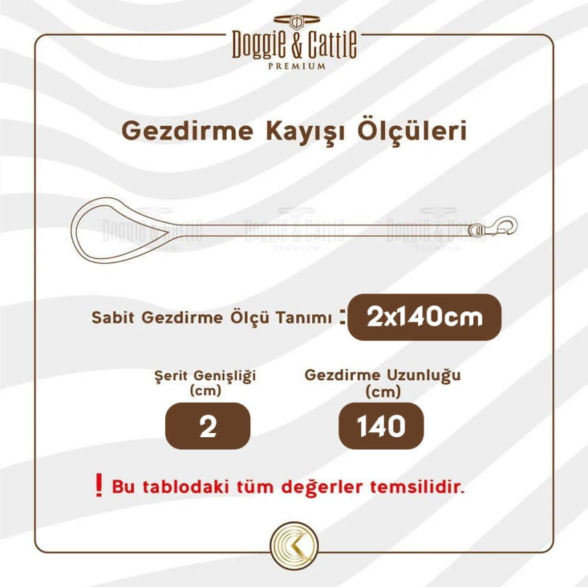 Doggie Konfor Dokuma Gezdirme Kayışı Siyah 2*140 Cm (DGZT-20) - 7