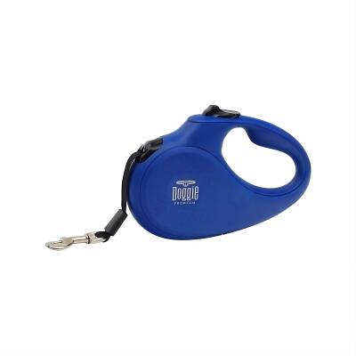 Doggie Master 25kg Otomatik Köpek Gezdirme Tasması - Mavi 5 Metre - 1
