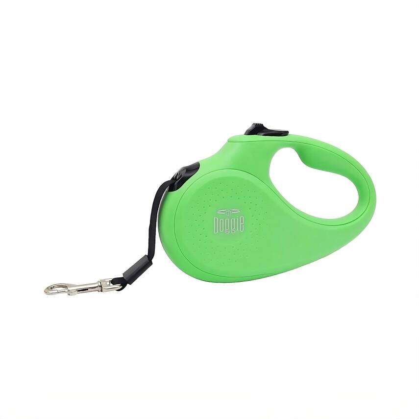 Doggie Master Otomatik Uzatma Tasması Yeşil 25 kg/5 mt - 1