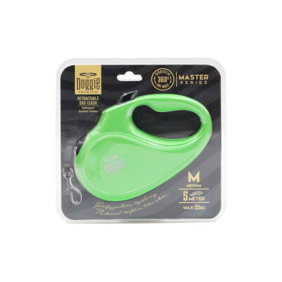 Doggie Master Otomatik Uzatma Tasması Yeşil 25 kg/5 mt - 2