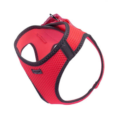 Doggie Havalı Dokuma Reflektörlü Küçük Irk Göğüs Tasması Pembe 38-44 cm (ARG-M) - 4