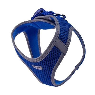 Doggie Havalı Dokuma Reflektörlü Küçük Irk Göğüs Tasması Mavi 42-48 cm (ARG-L) - 4