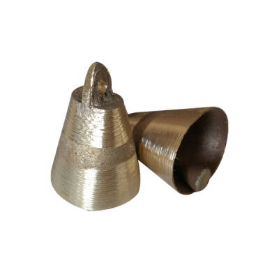 Döküm Zil Yavrulu No:6 - Avcılık, Balıkçılık ve Kamp İçin El Yapımı Pirinç Zil