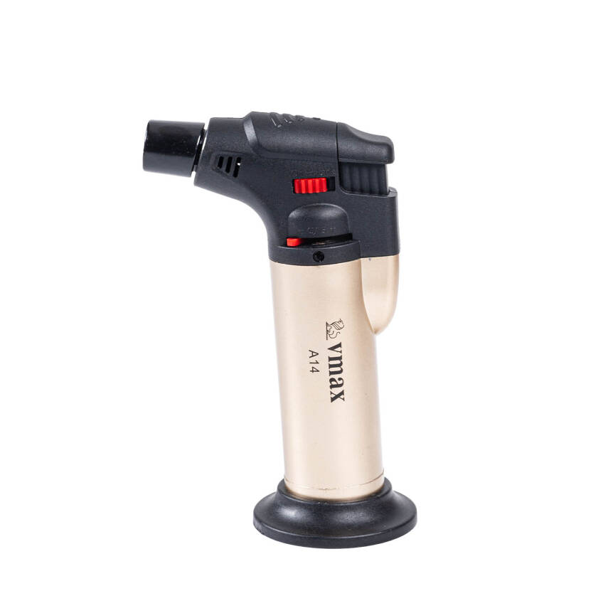 Doldurulabilir Pürmüz Çakmak - Torch - Metal Başlıklı - A14 - Gold - 1