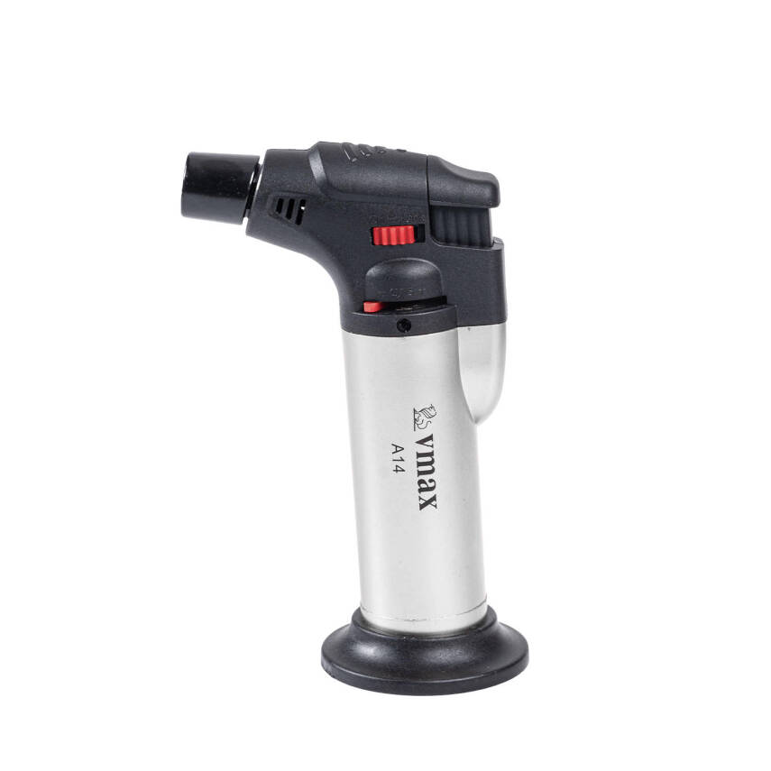 Doldurulabilir Pürmüz Çakmak - Torch - Metal Başlıklı - A14 - Gri - 1