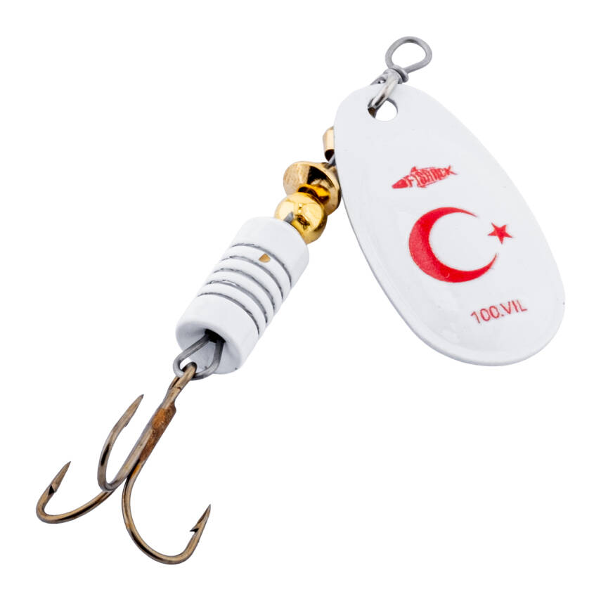 Döner Kaşık - Fishack GlideX - 100.Yıl - 7g - No:3 - Alabalık/Turna/Levrek Olta Kaşığı - 1