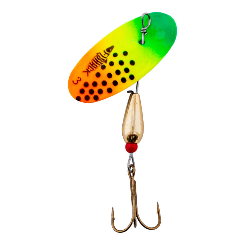 Fishack GlideX Gökkuşağı XD Döner Kaşık - Alabalık, Turna ve Levrek Avı İçin Mükemmel Seçim - 2