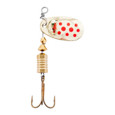 Fishack GlideX Golden Red Döner Kaşık - Alabalık, Turna ve Levrek Avı İçin - 3