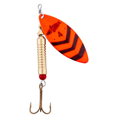 Fishack GlideX Orange Flash Döner Kaşık - Alabalık, Turna ve Levrek Avı İçin Mükemmel Seçim - 2