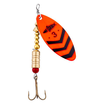 Döner Kaşık - Fishack GlideX - Orange Flash - 7g - No:3 - Alabalık/Turna/Levrek Olta Kaşığı - 2