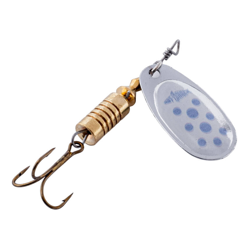 Döner Kaşık - Fishack GlideX - Silver Blue - 7g - No:3 - Alabalık/Turna/Levrek Olta Kaşığı - 1