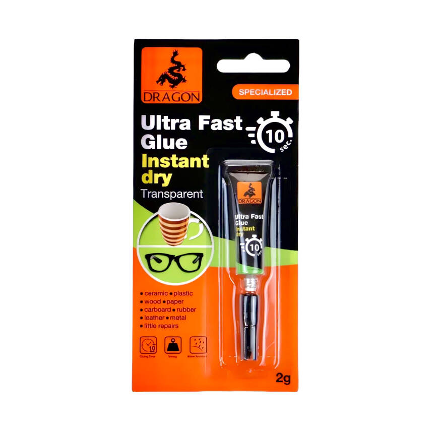Dragon Ultra Fast Glue Instant Dry Yapıştırıcı 2 gr - 1