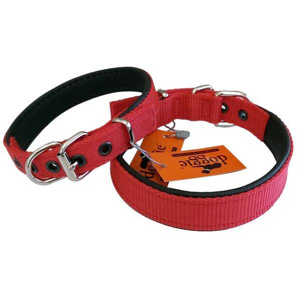 DSBT-1510 Dokuma Softlu Tasma Kırmızı 1.5*40 cm - Köpeğiniz İçin Konfor ve Güvenlik Bir Arada! - 1