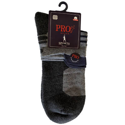 Dukha Havlu Erkek Patik Çorabı - Antrasit Konfor ve Kalite Bir Arada