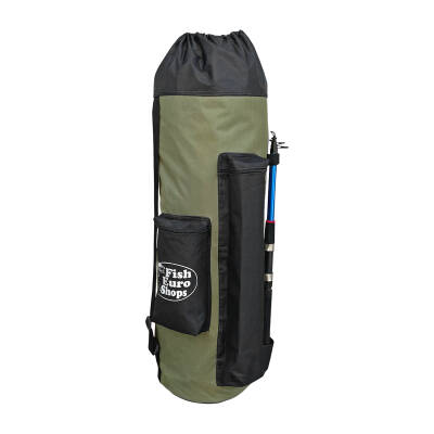 Euro Fish Kamış Çantası Boru Tipi Siyah-Haki 80 cm