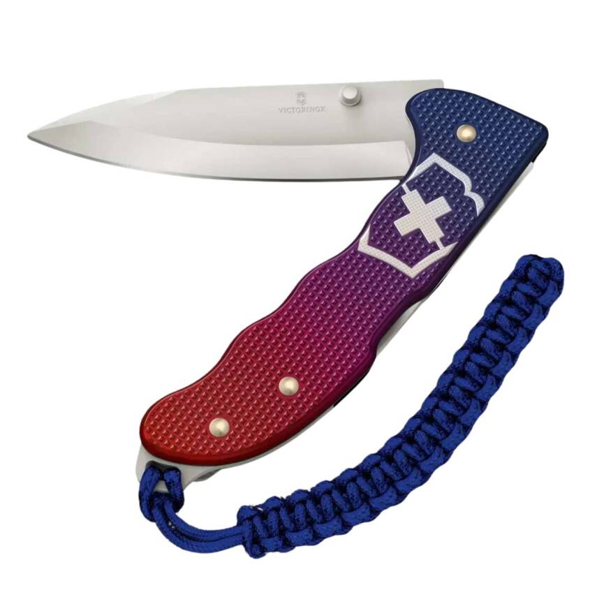 Evoke Alox Mavi-Kırmızı Çakı - Victorinox - 0.9415.D221 - 1