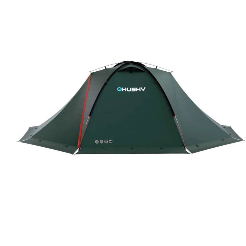 Falcon 2 Kişilik Çadır - 5 Mevsim -  Yeşil - Husky - 2