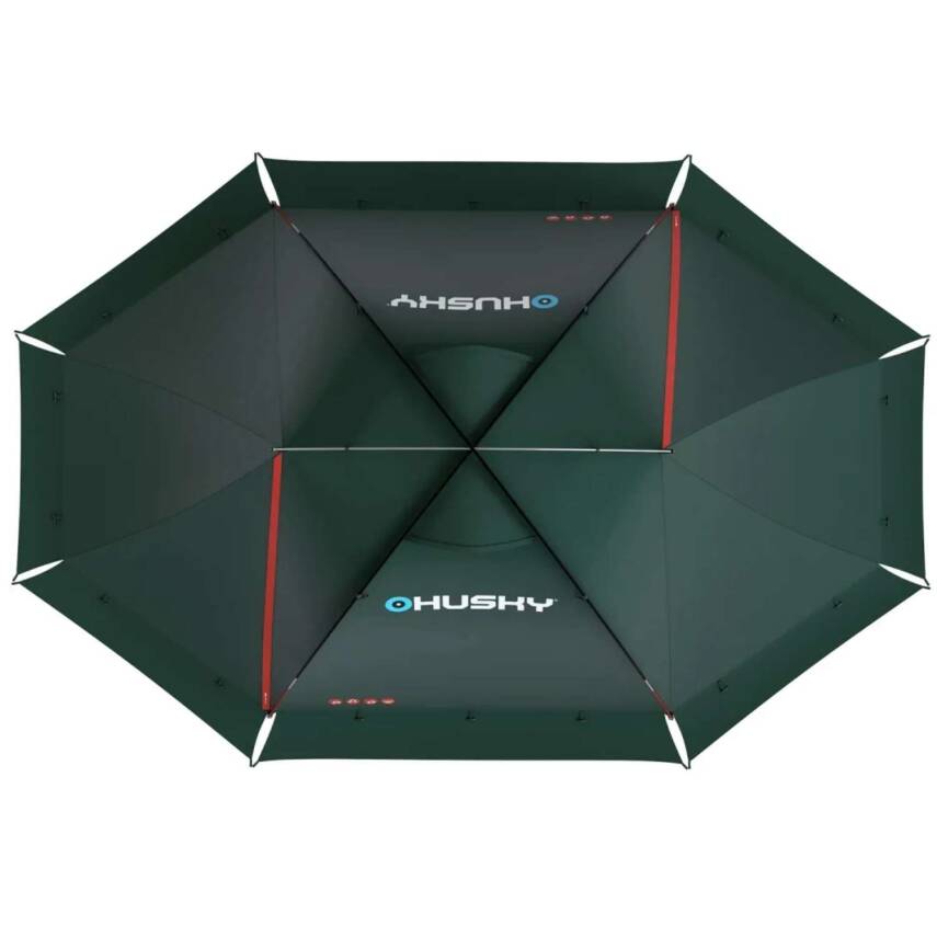 Falcon 2 Kişilik Çadır - 5 Mevsim -  Yeşil - Husky - 3