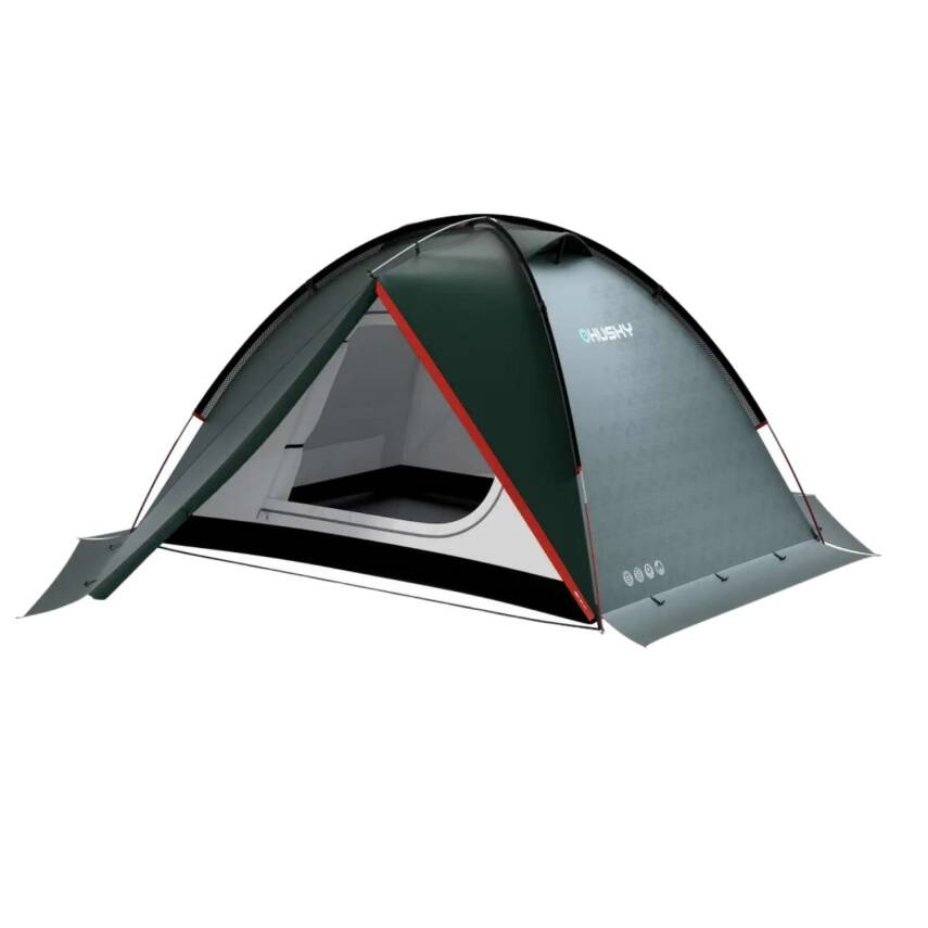Falcon 2 Kişilik Çadır - 5 Mevsim -  Yeşil - Husky - 4