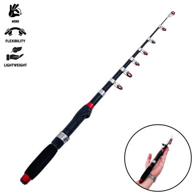 Fishack Capelin 240cm Taşınabilir Teleskopik Olta Kamışı - Mini Boy