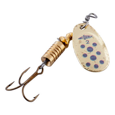 Fishack GlideX Golden Blue Döner Kaşık - Alabalık, Turna ve Levrek Avları İçin