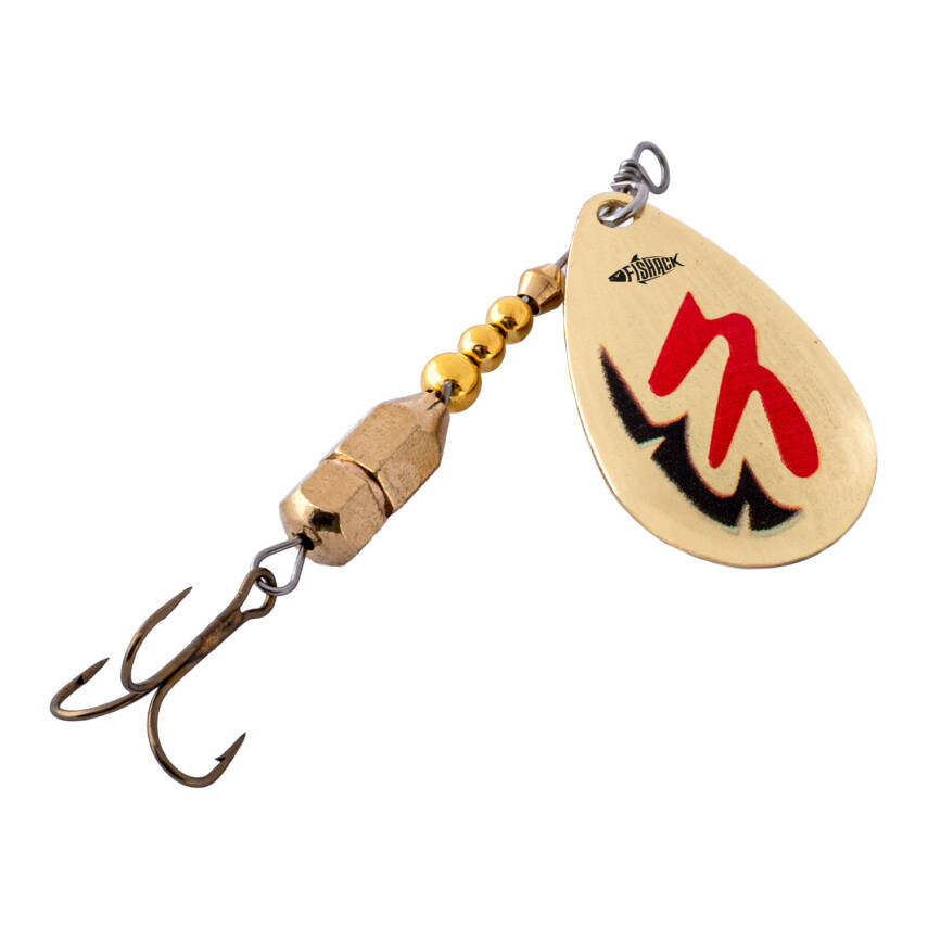 Fishack GlideX Inferno Döner Kaşık - Alabalık, Turna ve Levrek Avı İçin - 1