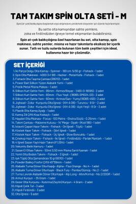 Fishack Komple Spin Balıkçılık Seti - At Çek Olta Takımı - Full Set - 2