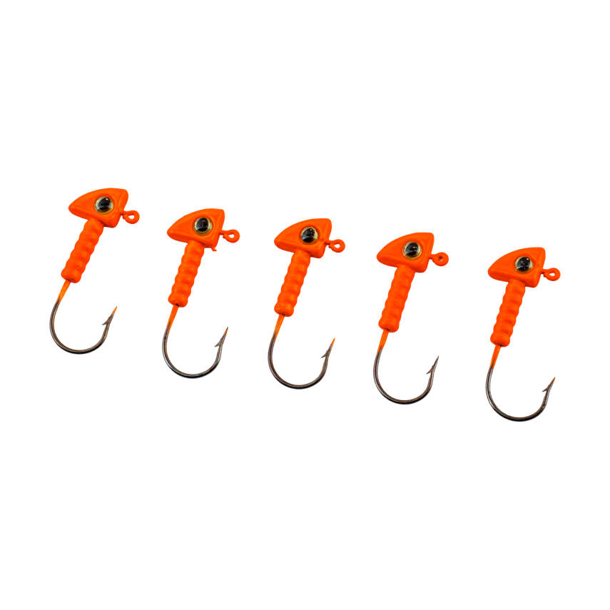 Kurşunlu Jighead Zoka - 6g - Fishack - Turuncu (XHA06) - 5 Adet - 4