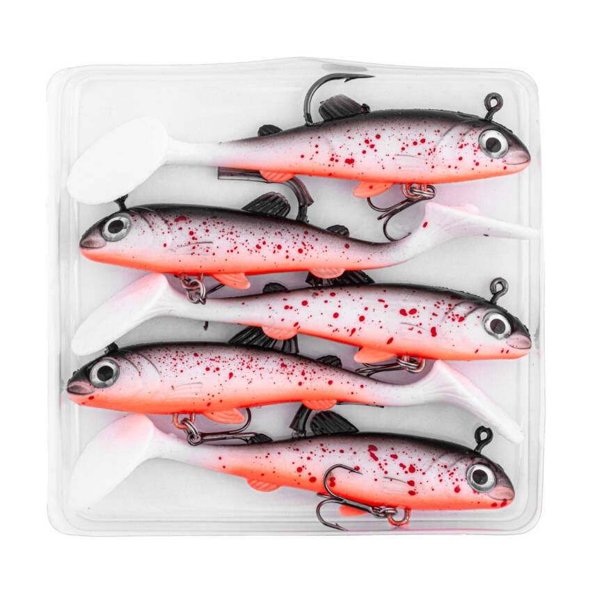 Fishack PredatorX Ember Silikon Yapay Balık - Üçlü İğneli, UV Boyalı - 100mm 15g - 5