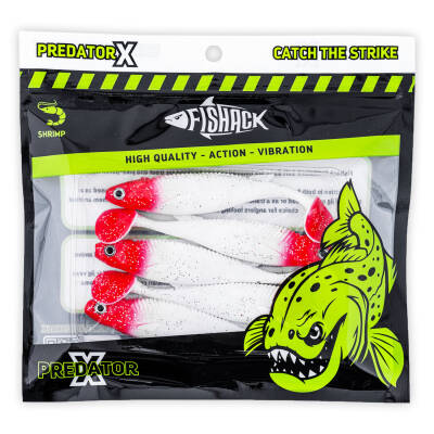 Fishack PredatorX Redhead Silikon Sahte Balık - 10g 100mm - 5
