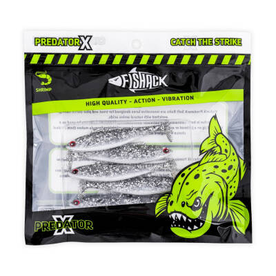 Fishack PredatorX Shimmer Silikon Sahte Balık - 85mm, 4.5g - 4