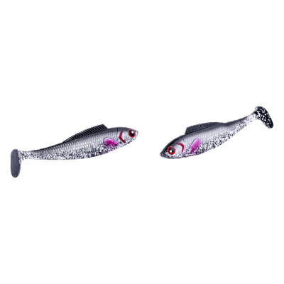 Fishack PredatorX Silikon Sahte Balık - 4,5g 85mm - UV Boyalı - Ghosty - 2