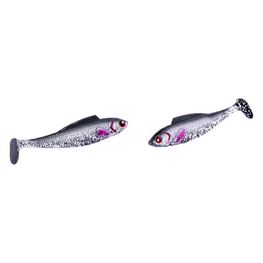 Fishack PredatorX Silikon Sahte Balık - 4,5g 85mm - UV Boyalı - Ghosty - 2